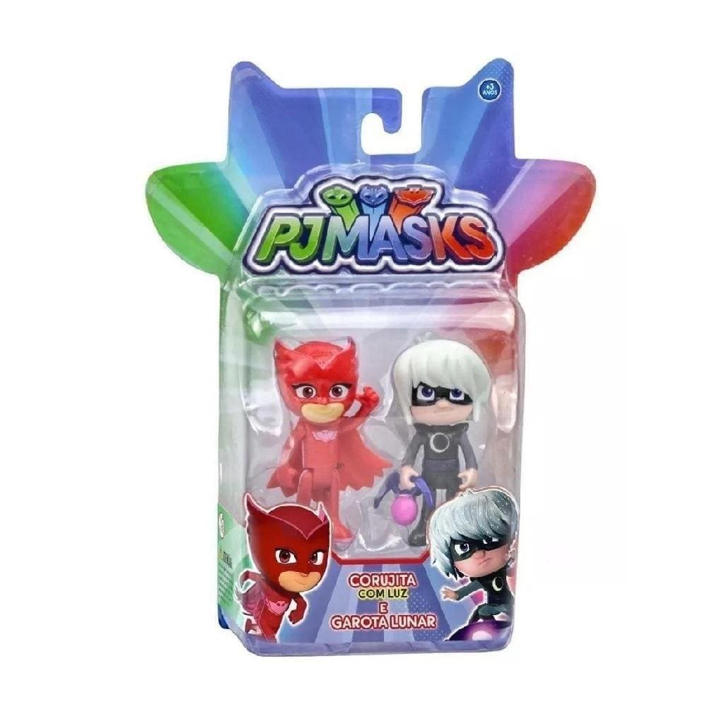 Pj masks boneca corujita com luz herois da aventura lunar dtc | Extra