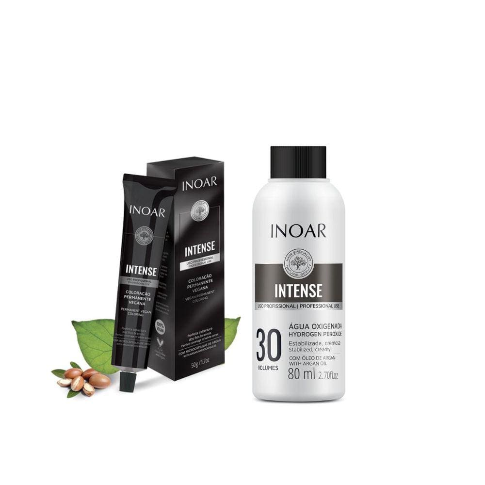 Kit Inoar 7.4 Louro Cobre E Ox 30Vol