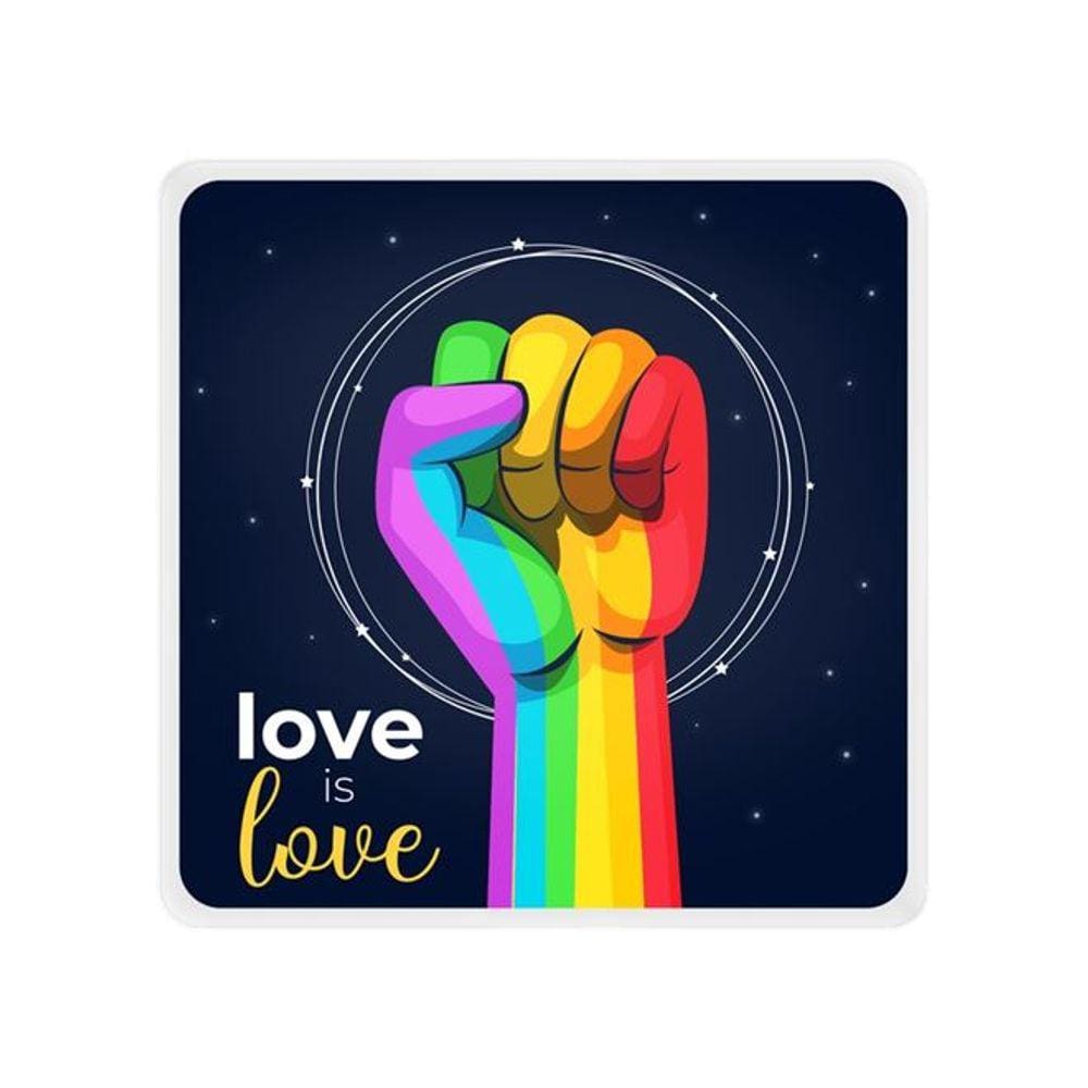 Mini Luminária Box Love Is Love USB