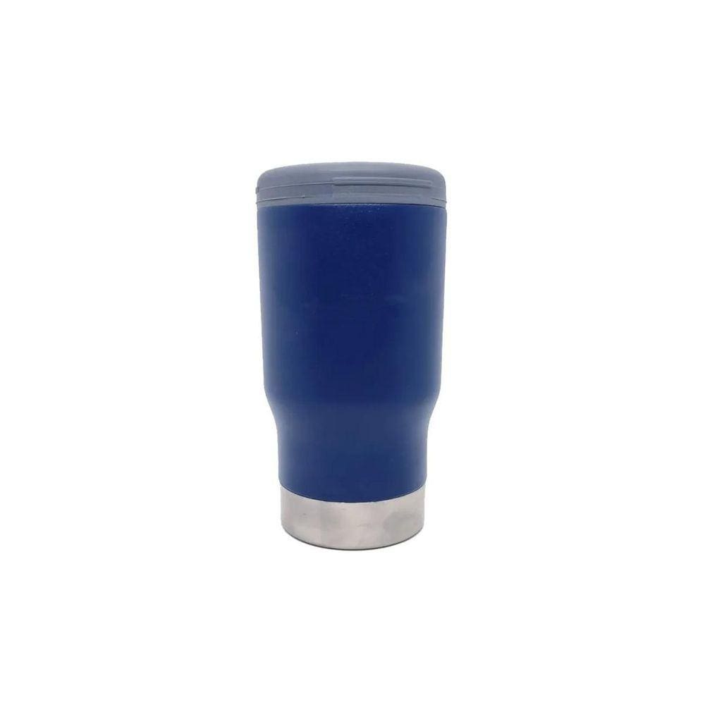 Copo Térmico Porta Lata Garrafa Long Neck Azul Booglee