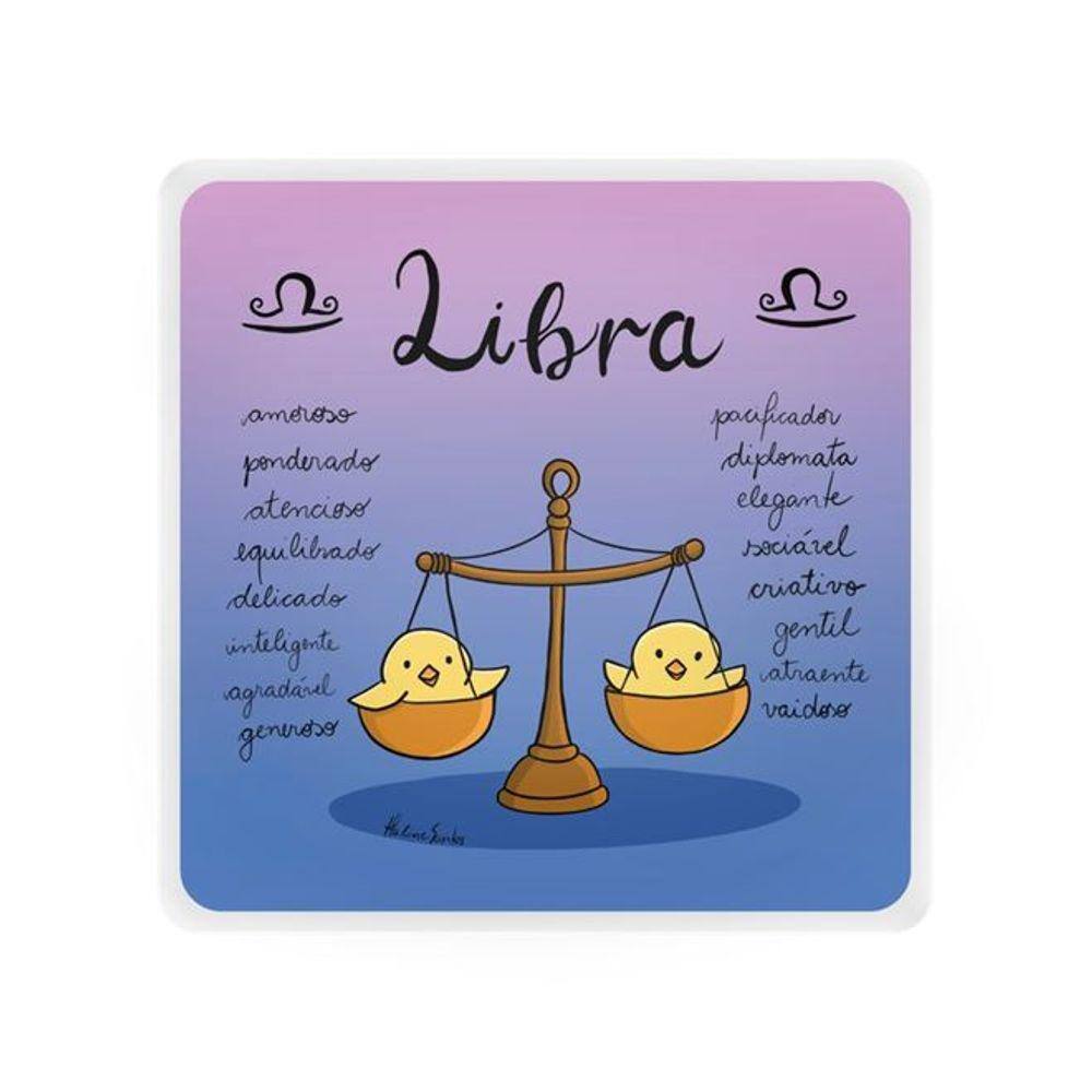 Mini Luminária Box Signos Libra USB