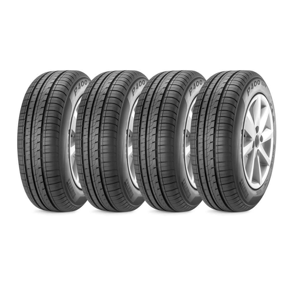 Pneu Aro 14 Pirelli P400 Evo (KS) 185/65R14 86T - 4 unidades