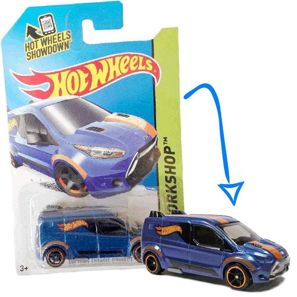 HOT WHEELS Showdown Ford Transit Connect Mattel BDD17