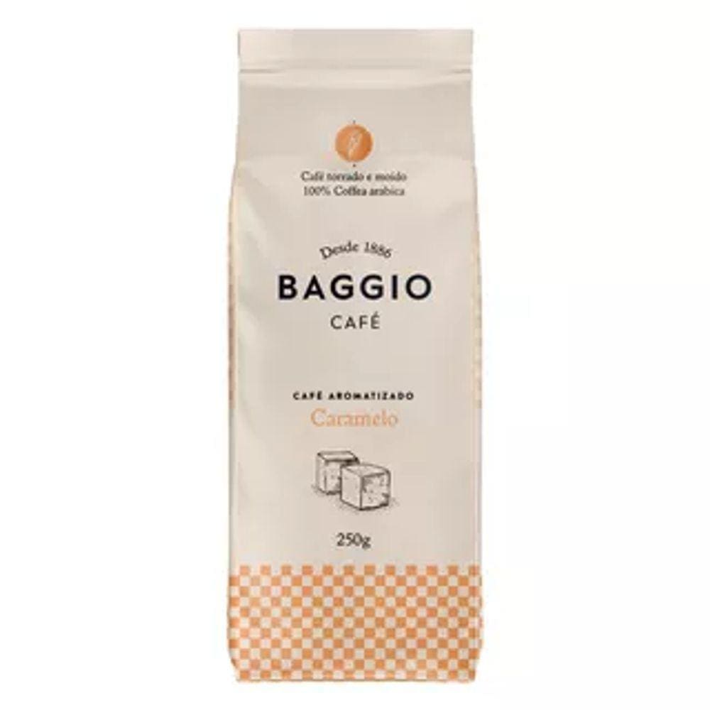 Café Torrado E Moído Aroma Caramelo 250G - Baggio