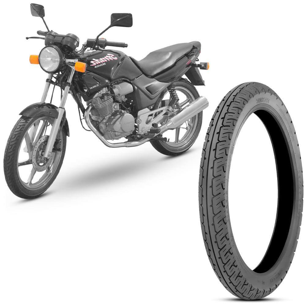 Par Pneu Cbx 200 Strada 100/90-18 + 275-18 Mt65 Pirelli