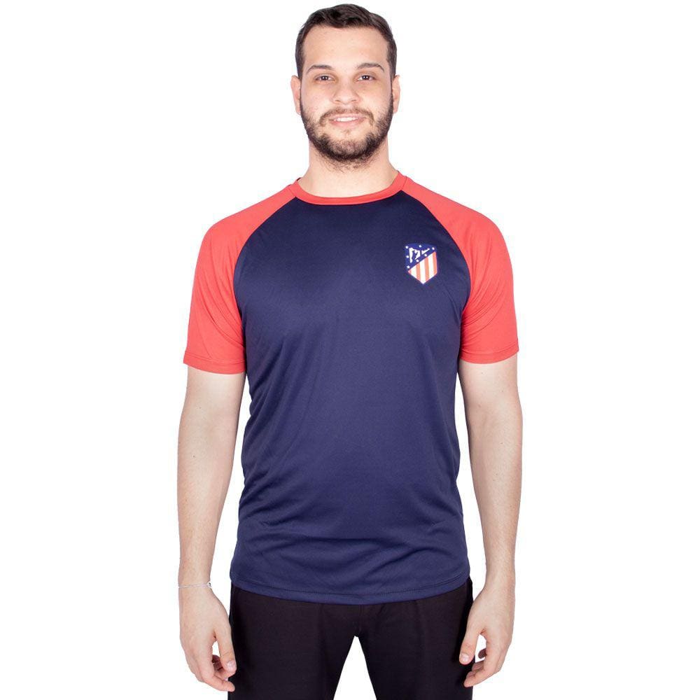 Camisa Atlético Madrid Basic Marinho e Vermelho