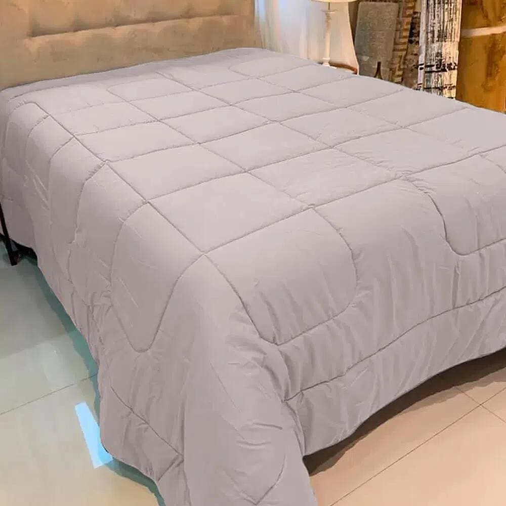 Edredom Queen 200 Fios Previlege 240 X 260 Cm- Andreza Khaki
