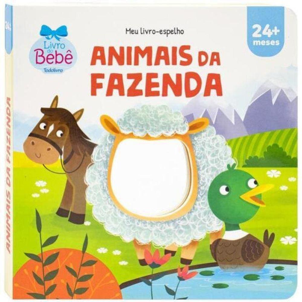 Meu Livro-Espelho: Animais Da Fazenda