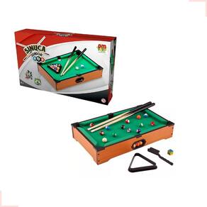 Kit 3 jogos mine mesa sinuca hokey de mesa mes E pimboliN toto em