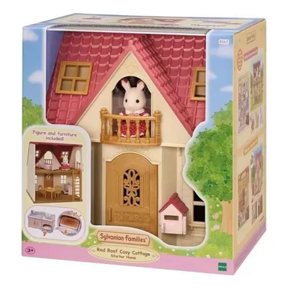 Sylvanian Families Primeira Casa Com Móveis 5567 Epoch