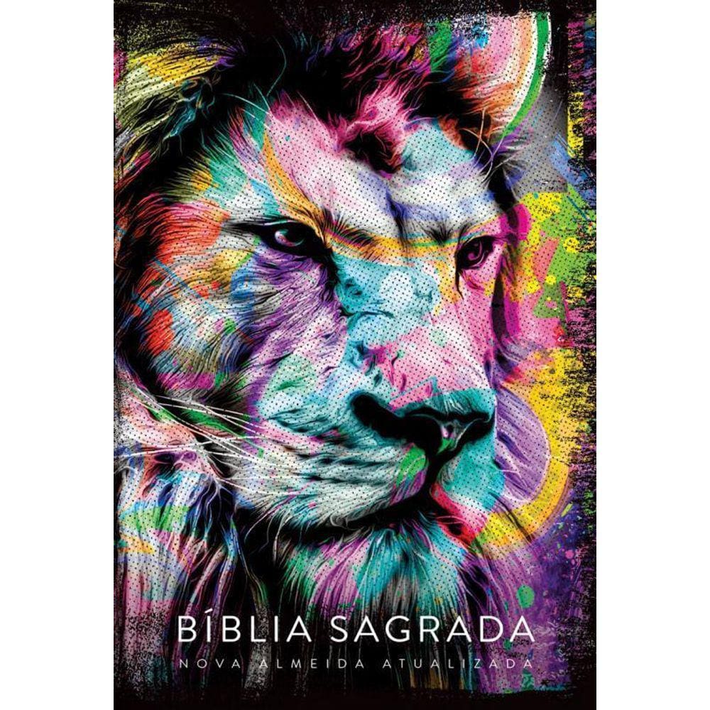 Bíblia Naa Leão Colorido Nova Almeida Atualizada