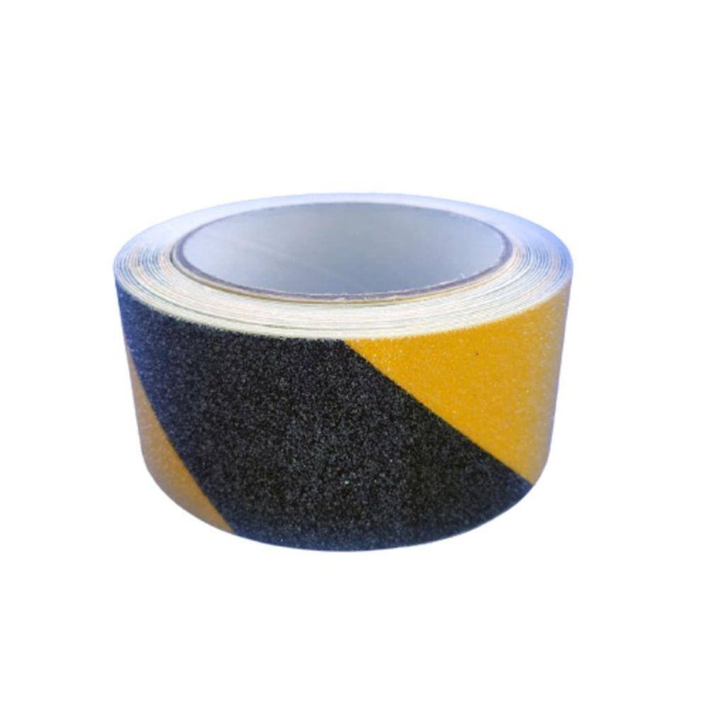 Fita Adesiva Antiderrapante Zebrada 50mmX5m - 8618