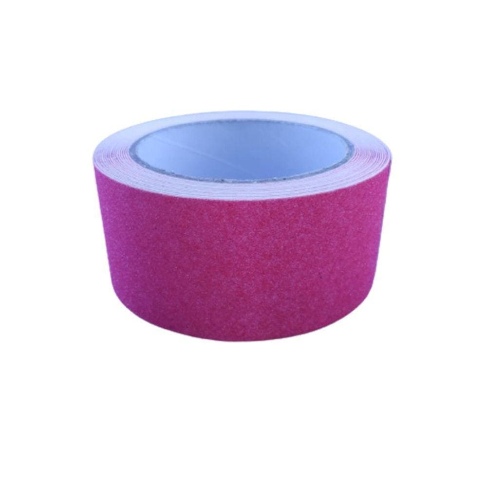 Fita Antiderrapante Verm. Fluorescente Cod 8616 50Mmx5m