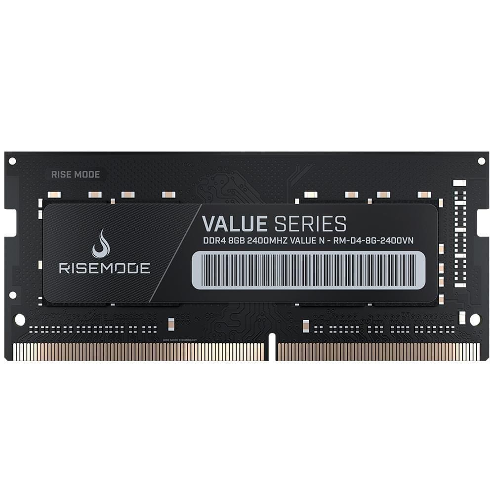 Memória Para Notebook Rise Mode 8GB 2400MHz DDR4 CL11 - RM-D4-8G-2400VN