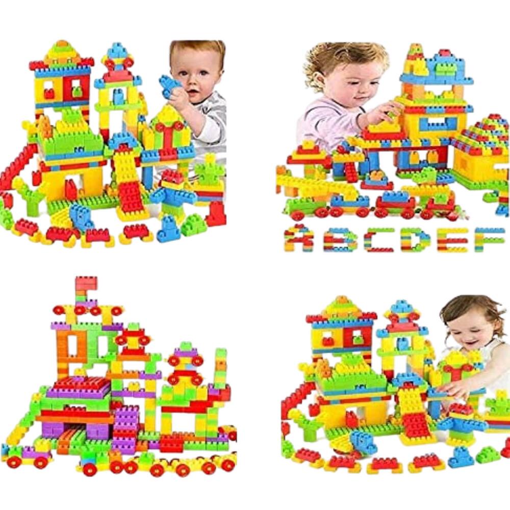 Brinquedo Blocos de Montar Infantil Track Maze 152 Peças