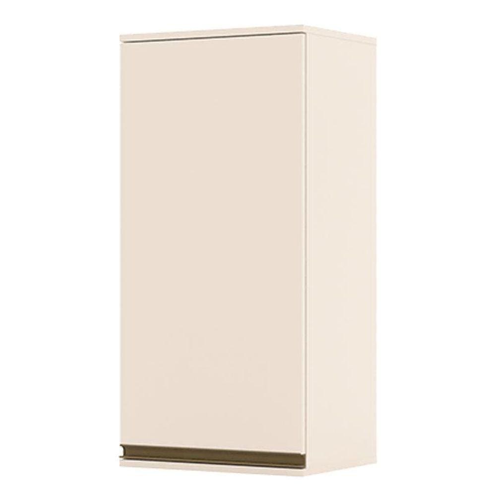 Armário Aéreo 1 Porta 40x83 cm Connect Off White - Henn