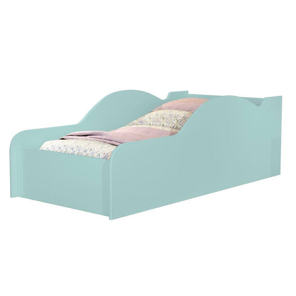 Cama Montessoriana Infantil Verde Menta