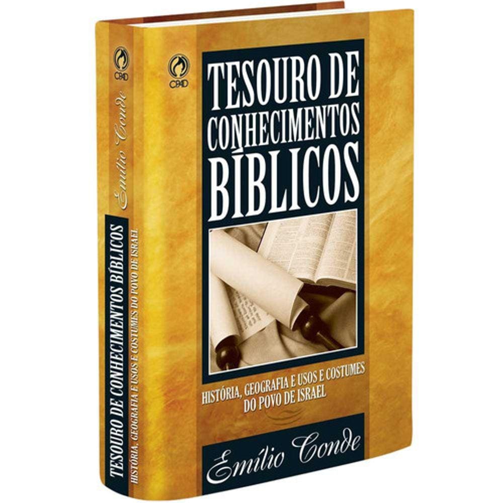 Tesouro De Conhecimentos Bíblicos, De Conde, Emilio. Editora Casa Publicadora Das Assembleias De Deus, Capa Mole Em Port