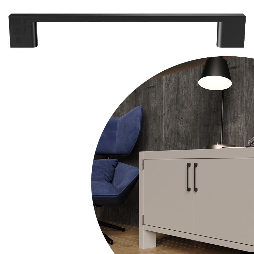 Puxador Liveri IL 950 - Grafite - 192MM