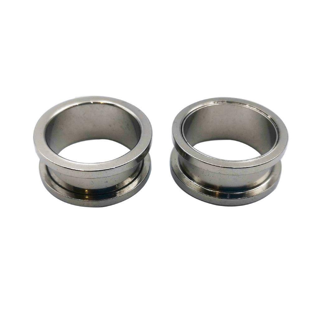 Brincos Alargador 22mm 24mm 26mm 28mm 30mm Túnel 1 Par