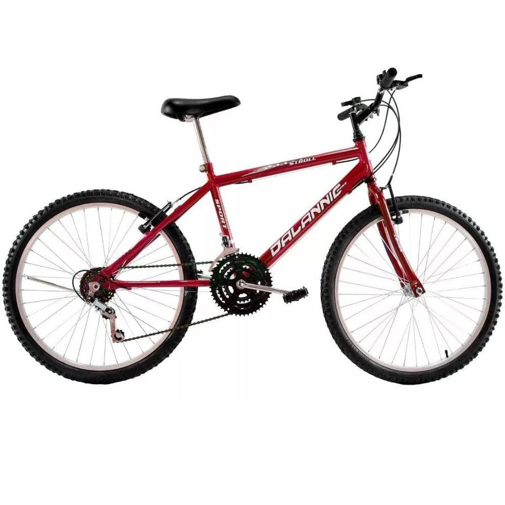 Bicicleta Aro 26 Sport Bike Cor Vermelha