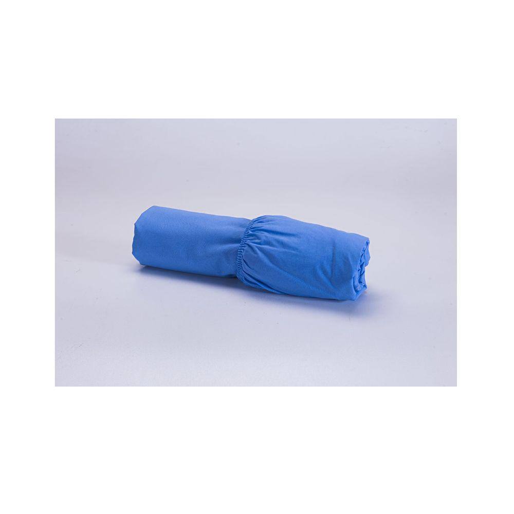 Lençol Avulso Solteiro King Especial 2,00mx1,00mx25cm 100% Algodão 200 Fios Ponto Palito Azul