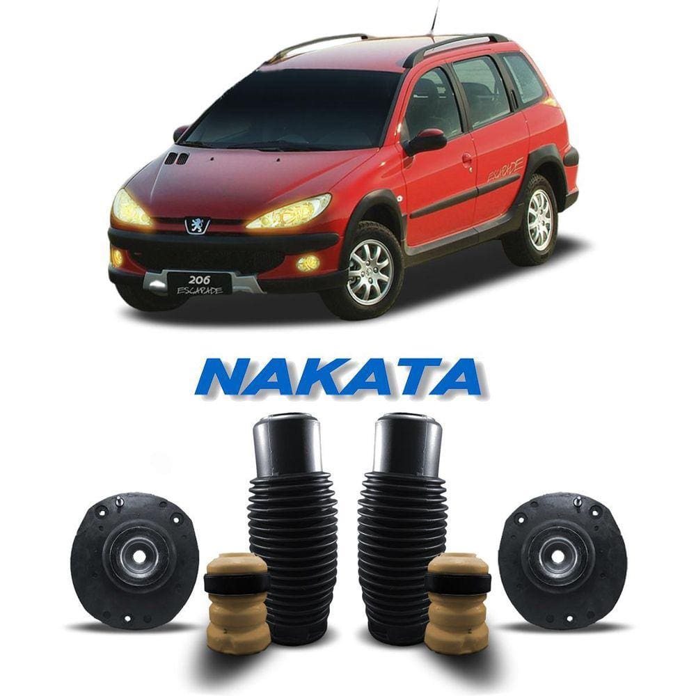 Kit Batente Dianteiro Peugeot 206 Sw 2005 06 07 08