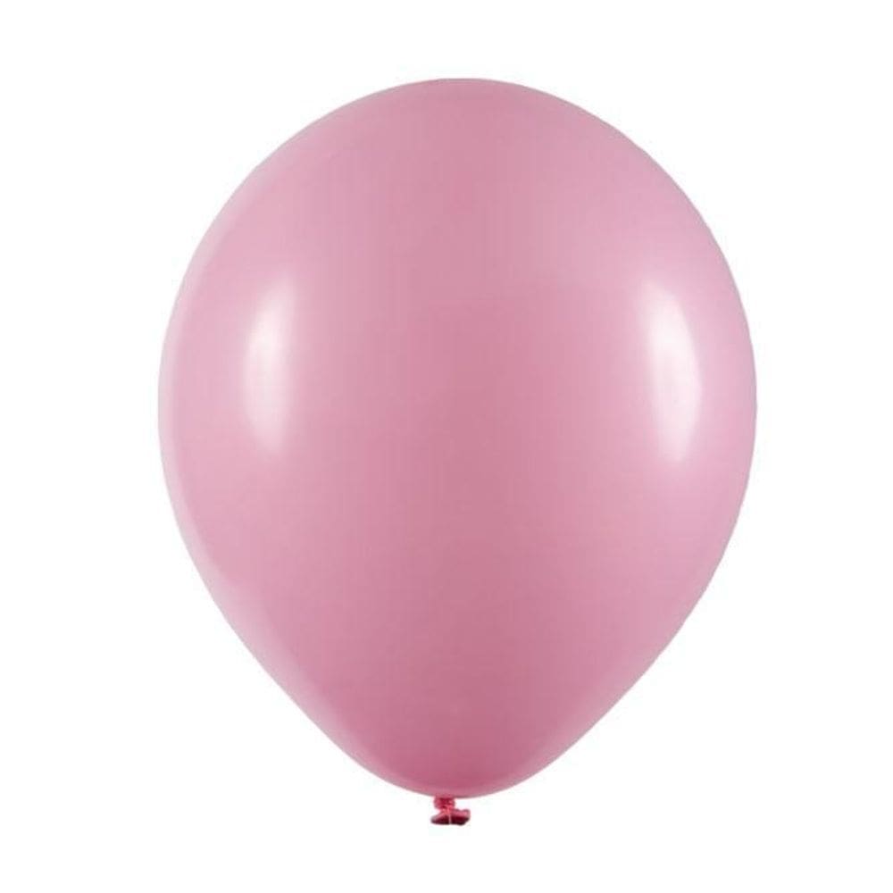 Balão Liso Linha Buffet N7 Rosa 50Un Art Latex