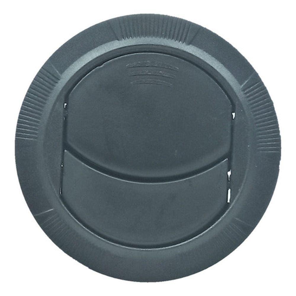 1 Difusor Ar Condicionado Ventilacao Universal 68mm Preto