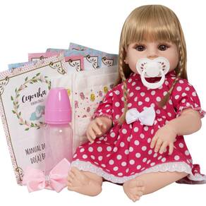 Boneca Bebe Reborn by Baby Dolls molde Chloe Com Corpo pano versao 4 -  Carrefour