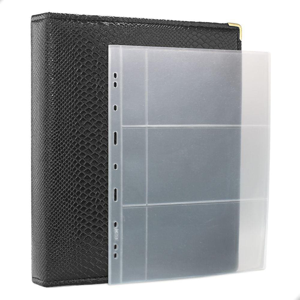 Álbum Fichário 20 Folhas Cédulas 3 Espaço Aba 32x24 Cobra GF