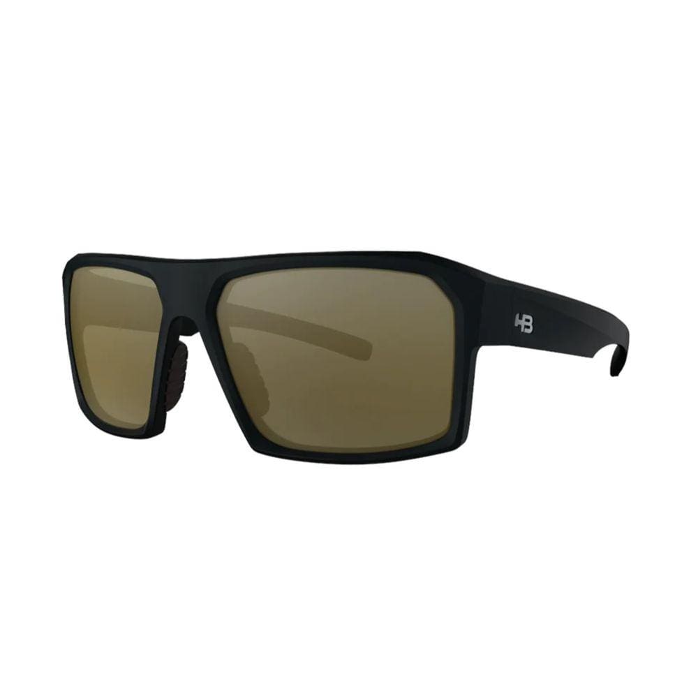 Óculos Solar Hb Split Carvin Matte Black Gold Chrome