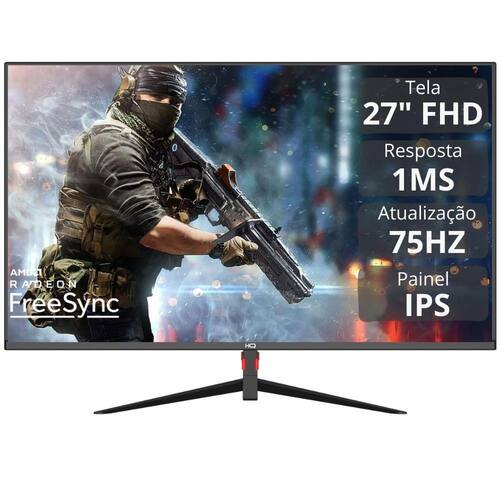 Monitor Gamer 27" 1ms, 75Hz, IPS, AMD FreeSync, Full HD, HDMI, HQ Premium GP27I175