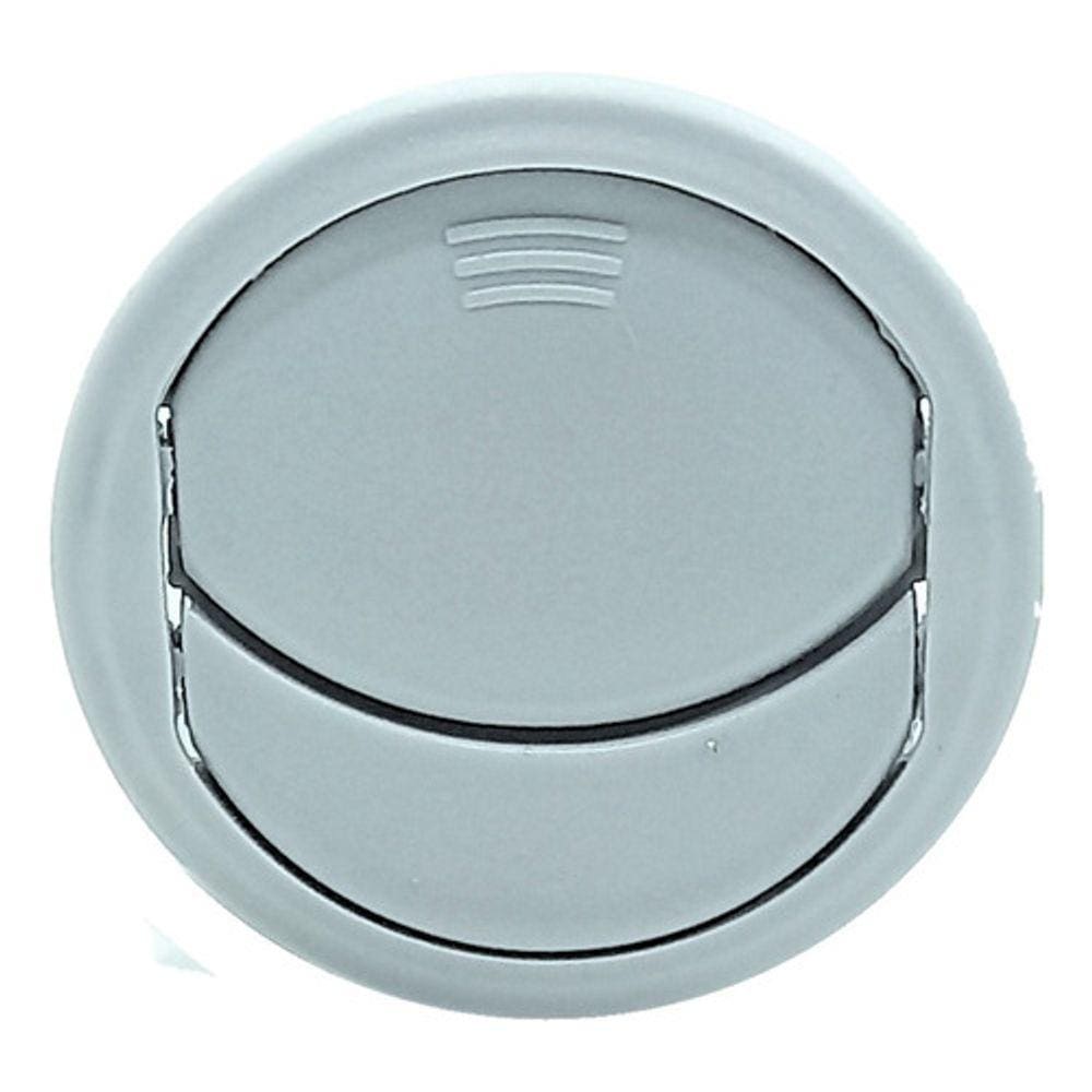 1 Difusor Ar Condicionado Ventilacao Universal 53mm - Cinza