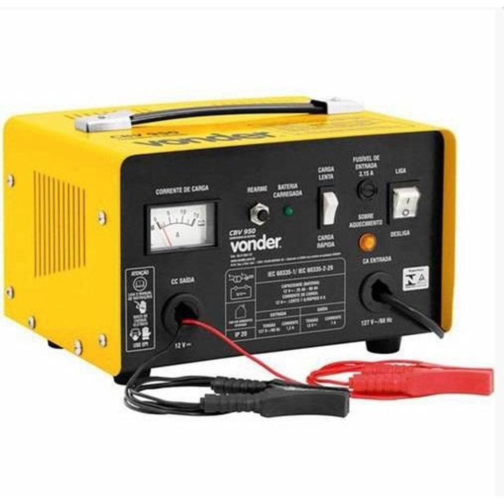Carregador Bateria CBV-950 220v Vonder