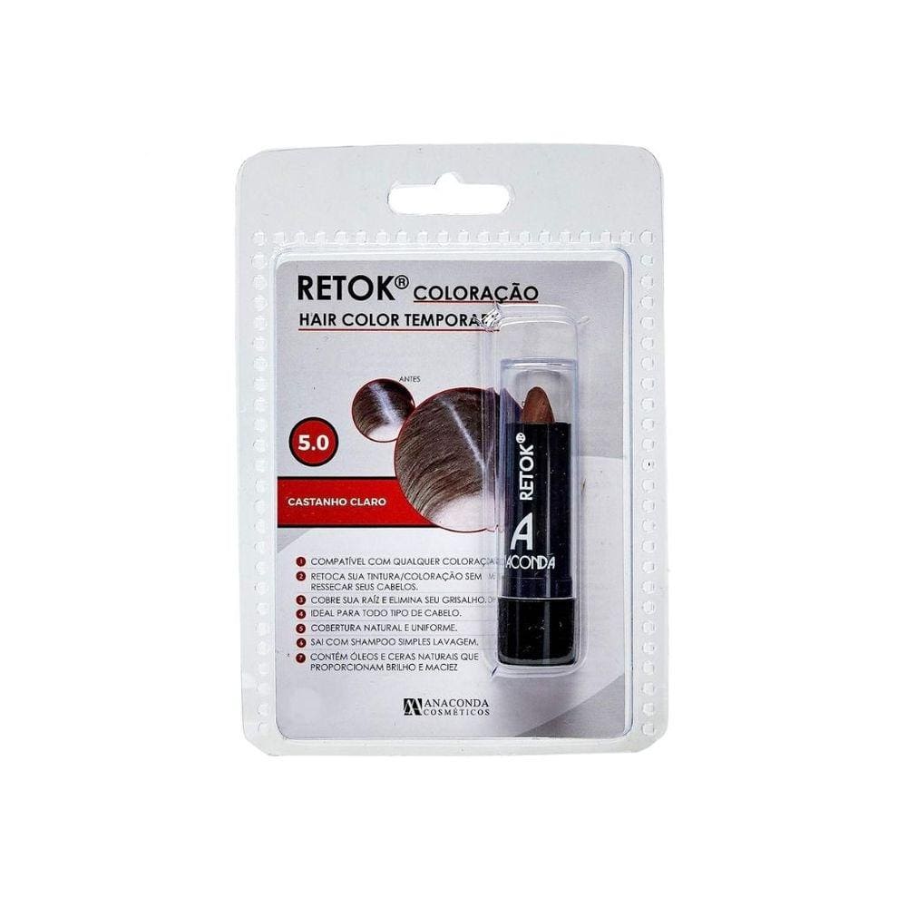 Retok de Coloracao Anaconda 3G - 5.0 Castanho Claro