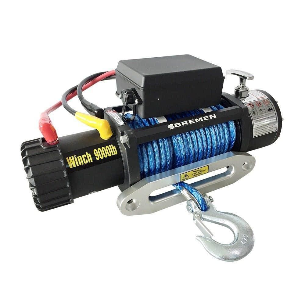 Guincho Elétrico 12v 4080kg com Cabo 26 Metros 8777 BREMEN