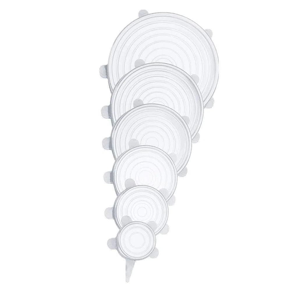 Jogo de Tampas de Silicone 6 Peças N228915-0 - Quanhe