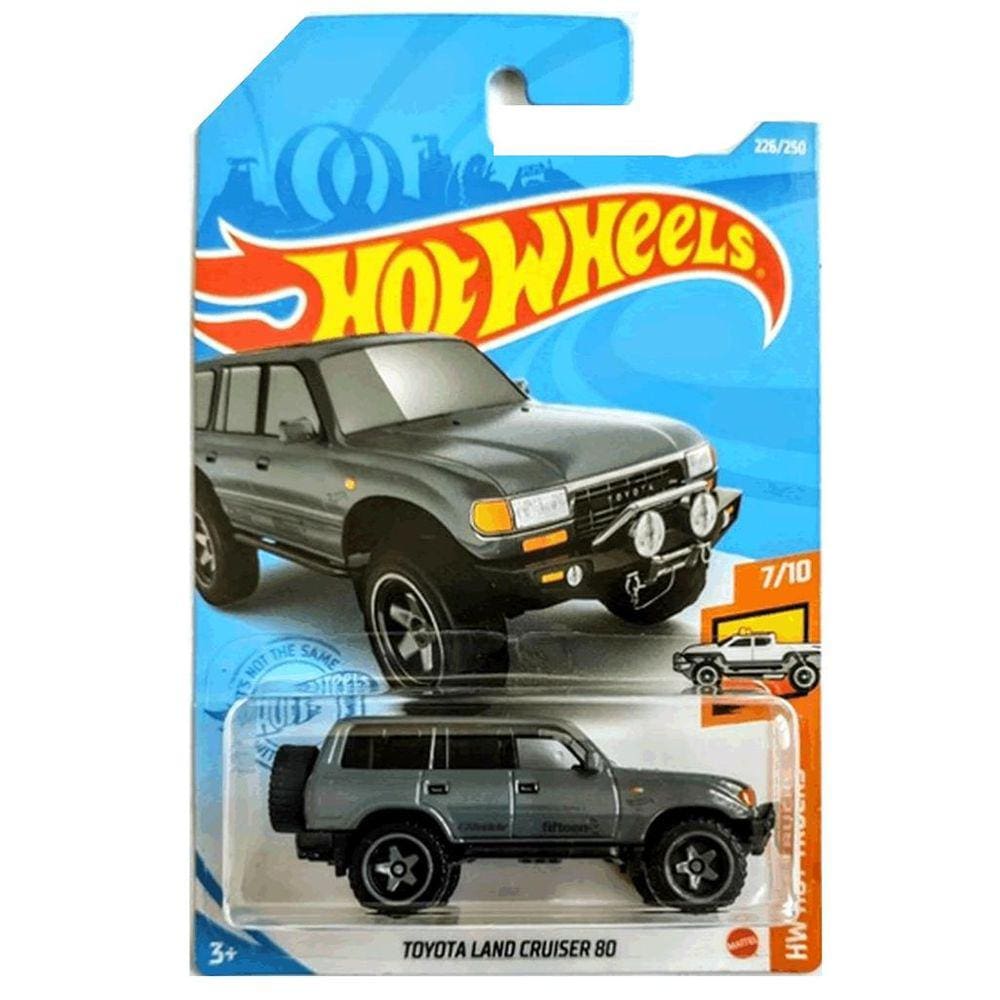 Hot Wheels Toyota Land Cruiser 80 Cinza Trucks MATTEL GRX22