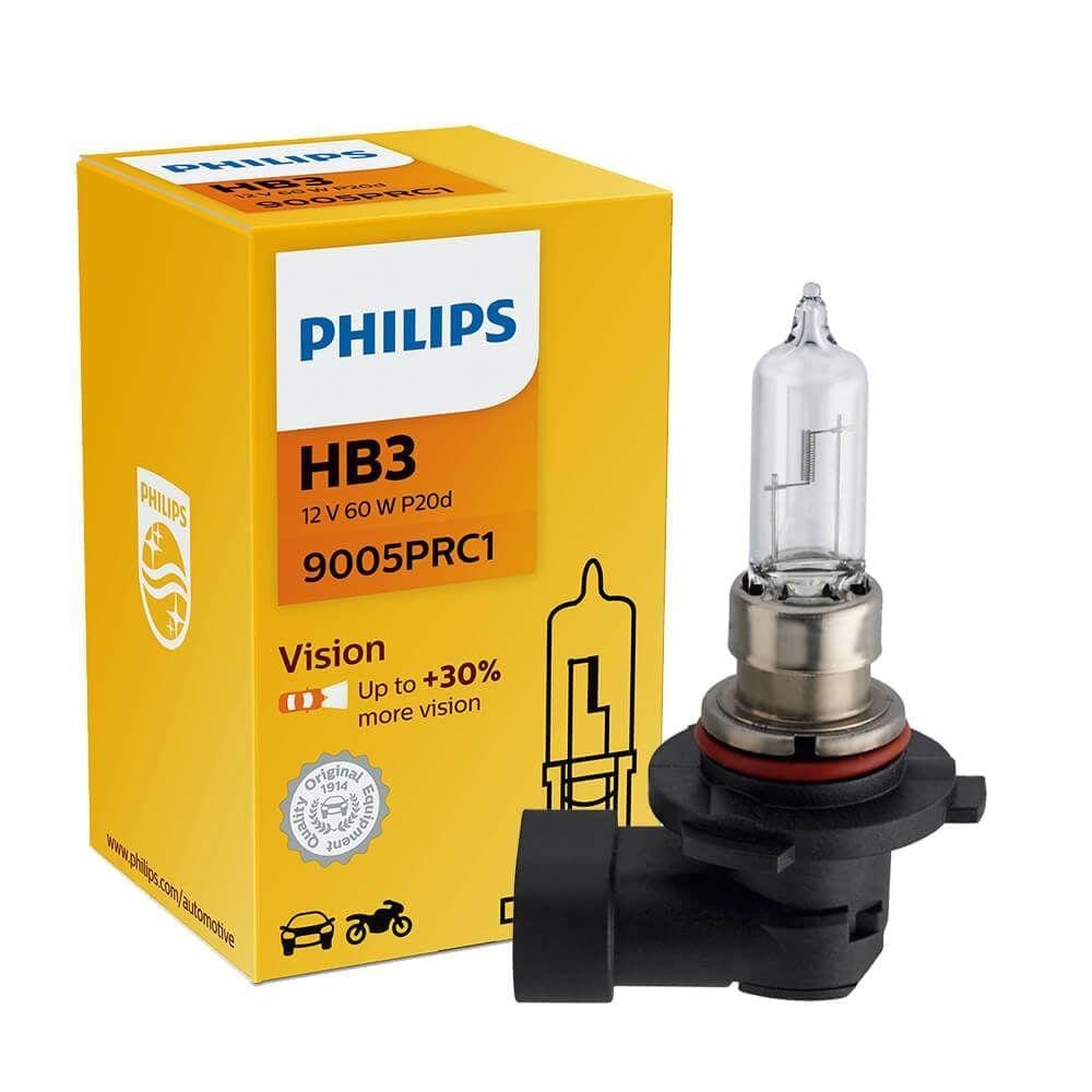 Lâmpada Farol Philips Hb3 Standart 65w 12v Up To +30% Vision