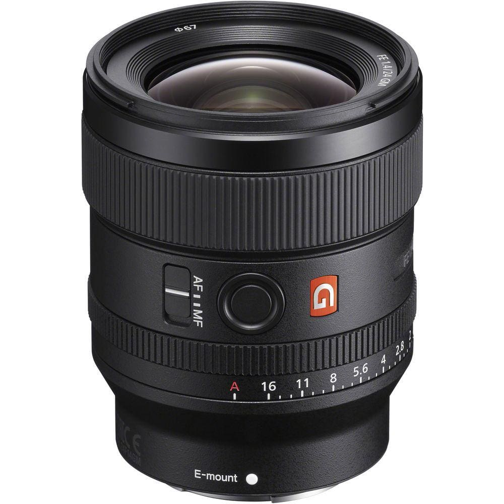 Lente Sony Sel Fe 24Mm F/1.4 Gm - Sel24f14gm