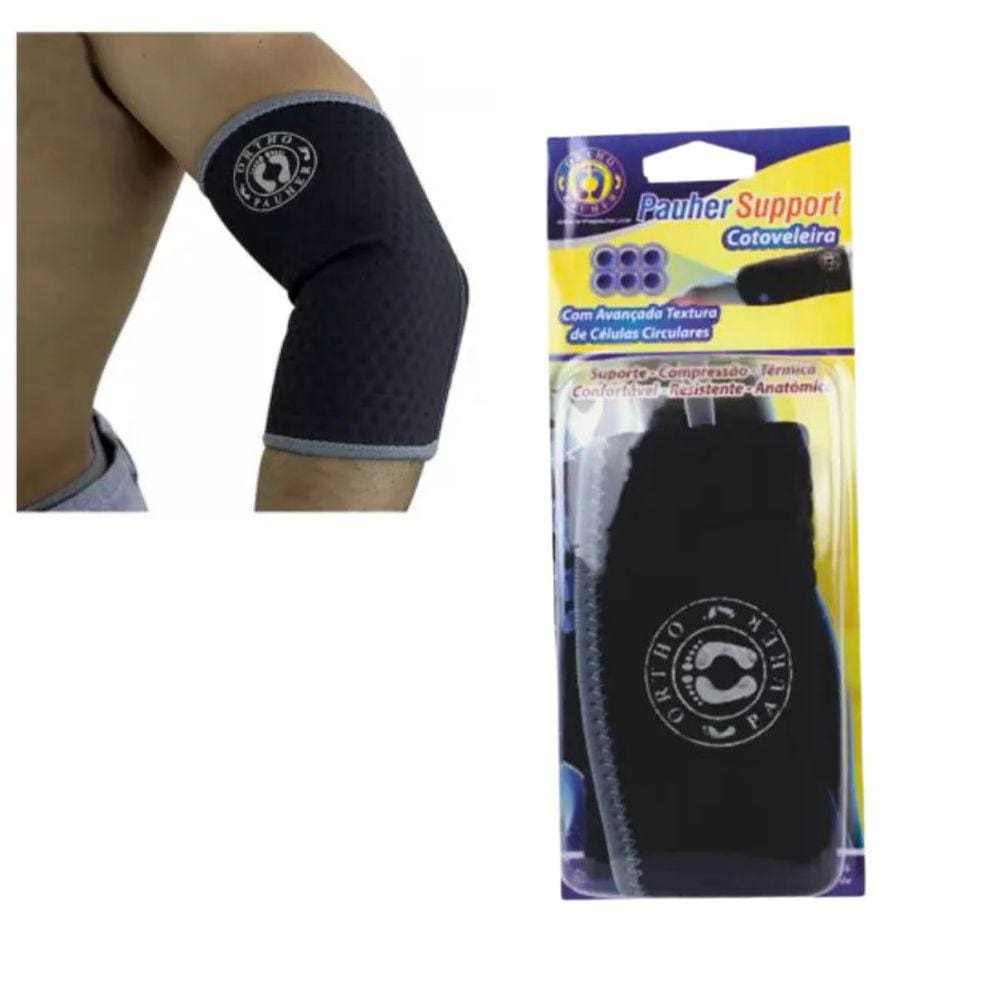 Cotoveleira Longa Neoprene Pauher Support Ortho Pauher Ac436