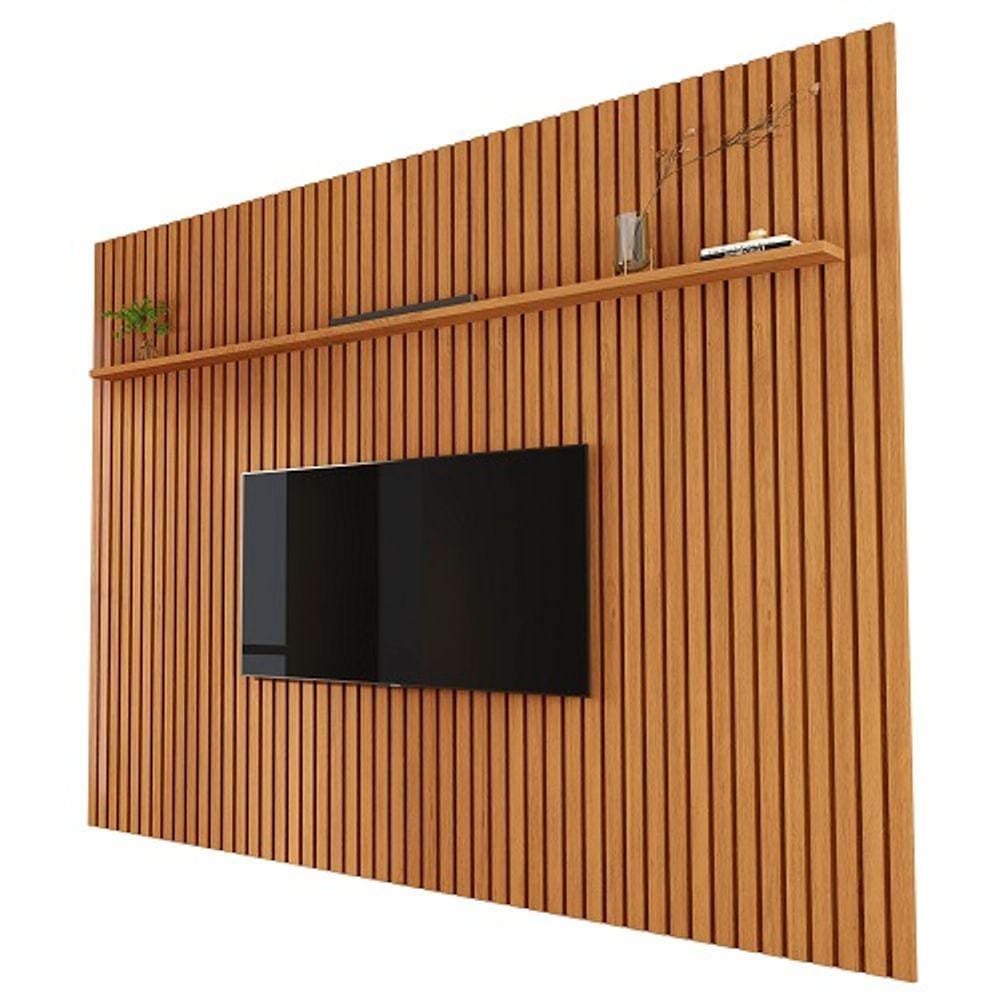 Painel Ripado Para TV até 85 Polegadas Versátil 2.2×2.2 Nature – Giga Móveis