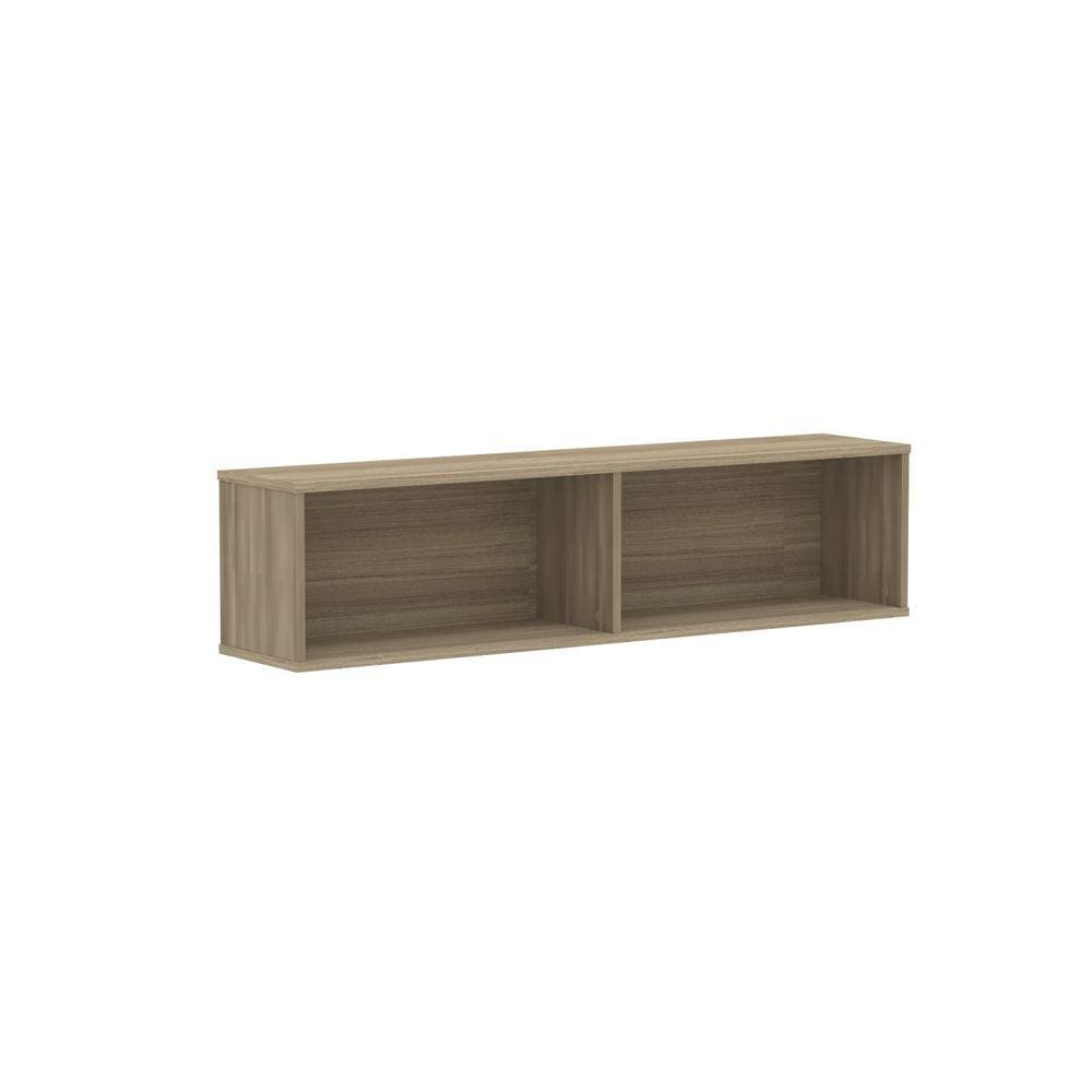 Prateleira Nicho 30cmx120cmx25cm Noce Marromlle