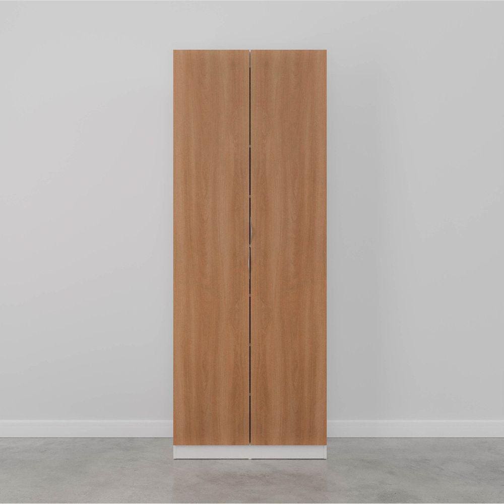 Sapateira Modular Hera 2 Portas CabeCasa MadeiraMadeira Louro/Branco Geada/Cinza