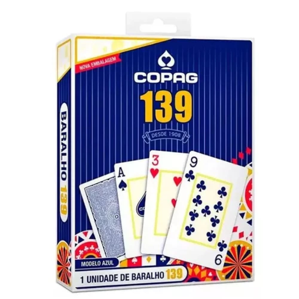 Baralho Copag 139 Unitário Naipe Convencional Truco