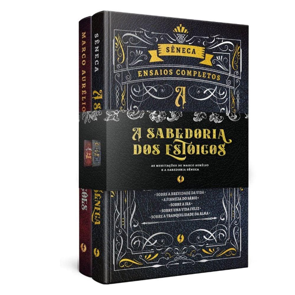Kit - A Sabedoria Dos Estoicos - Edicao De Luxo: O Livro De Cabeceira Dos P