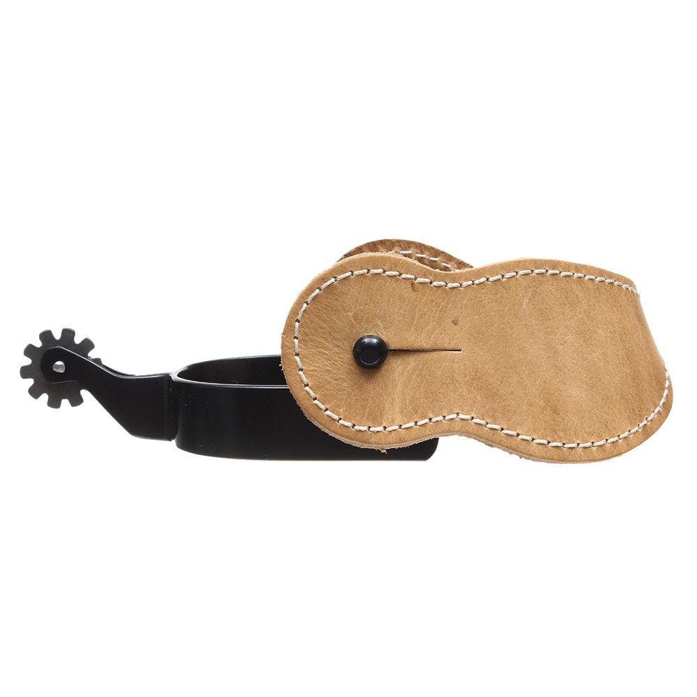 Espora Quarto de Milha Articulada com Correia de Couro Bronc-Steel 32800