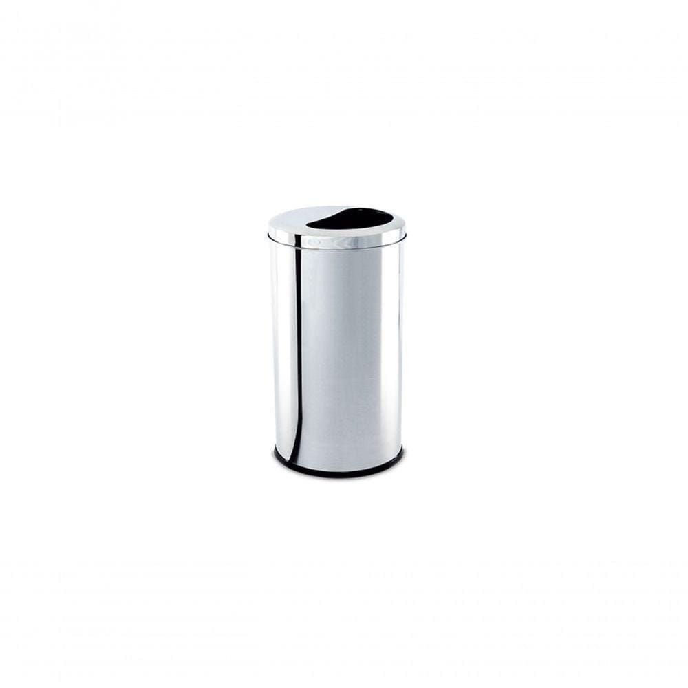 Lixeira 1/2 Lua 12 Litros - Decorline Lixeiras ø 20 X 44 Cm - Brinox
