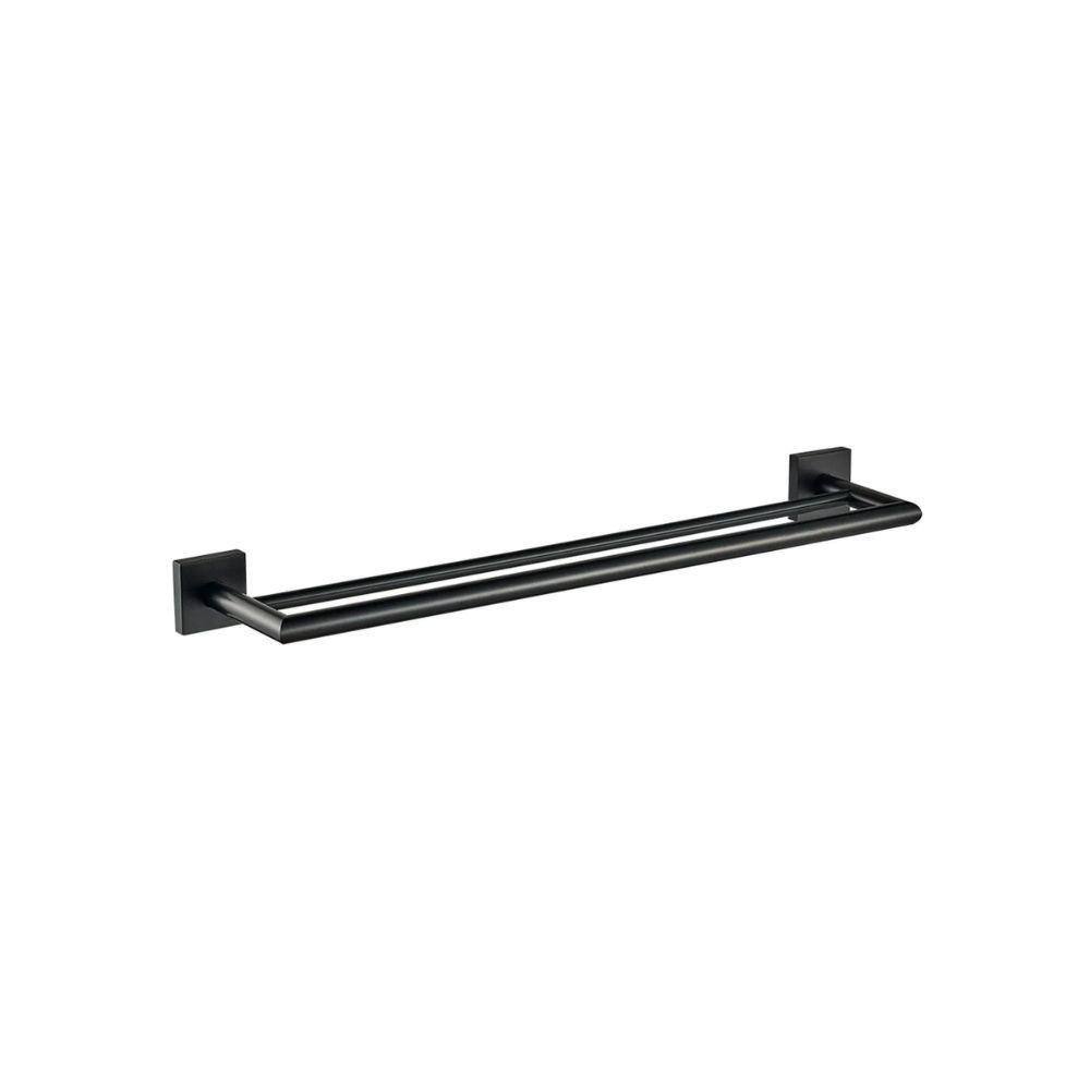 Toalheiro Barra Duplo Lorenzetti Loren Loft 2042 B83 Preto
